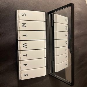 Port and Polish Pill Case with Mirror